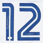 Toronto Blue Jays // Alomar Signed Jersey + McGriff Signed Photo