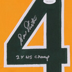 Oakland Athletics // Henderson + Canseco + North // Signed Jersey