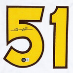 Trevor Hoffman // Signed San Diego Padres Jersey & Milwaukee Brewers Photo