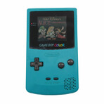 Game Boy Color Console // Custom Rebuild (Blue Transparent)