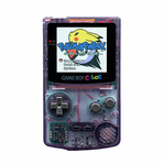 Game Boy Color Console // Custom Rebuild (Blue Transparent)