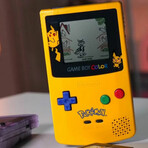 Game Boy Color Console // Custom Rebuild (Blue Transparent)