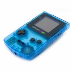 Game Boy Color Console // Custom Rebuild (Blue Transparent)