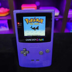 Game Boy Color Console // Custom Rebuild (Blue Transparent)