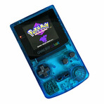 Game Boy Color Console // Custom Rebuild (Blue Transparent)