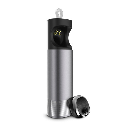 BulletX Waterproof Wireless Earbud + Charging Case // Black
