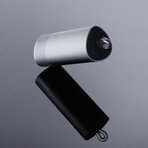 BulletX Waterproof Wireless Earbud + Charging Case // White
