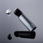 BulletX Waterproof Wireless Earbud + Charging Case // White