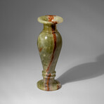 Genuine Polished Banded Onyx Flower Vase from Mexico