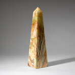 Genuine Polished Onyx Obelisk from Mexico