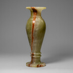 Genuine Polished Banded Onyx Flower Vase from Mexico