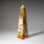 Genuine Polished Onyx Obelisk from Mexico