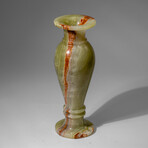 Genuine Polished Banded Onyx Flower Vase from Mexico