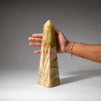 Genuine Polished Onyx Obelisk from Mexico