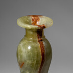 Genuine Polished Banded Onyx Flower Vase from Mexico