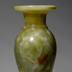 Genuine Polished Banded Onyx Flower Vase from Mexico