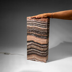 Genuine Square Banded Onyx Lamp from Mexico
