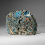 Genuine Polished Blue Banded Agate Bookends v.2