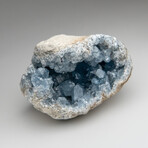 Blue Celestite Cluster From Sankoany, Ketsepy Mahajanga, Madagascar v.1