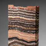 Genuine Square Banded Onyx Lamp from Mexico