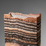 Genuine Square Banded Onyx Lamp from Mexico