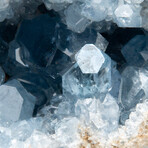 Blue Celestite Cluster From Sankoany, Ketsepy Mahajanga, Madagascar v.1