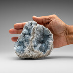 Blue Celestite Cluster From Sankoany, Ketsepy Mahajanga, Madagascar v.2