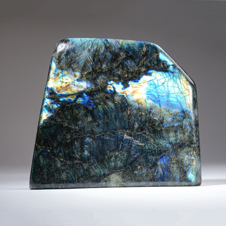 Polished Labradorite Freeform from Madagascar v.1