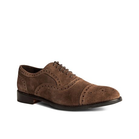 Ford Qtr Suede Brogue // Honey Brown (US: 6.5)