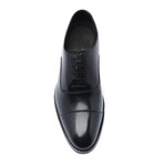 Clinton Cap-Toe Clinton Cap-Toe Leather Oxford w/ Rubber Sole // Black (US: 7)