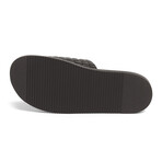 Miami Leather Slide // BLACK (US: 7.5)