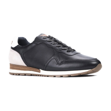 West Leather Sneaker // Black (US: 6.5)