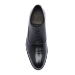 Clinton Cap-Toe Leather Oxford // Black (US: 7)