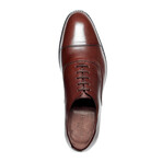 Clinton Cap-Toe Leather Oxford // Chocolate Brown (US: 7)