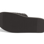 Miami Leather Slide // BROWN (US: 8.5)