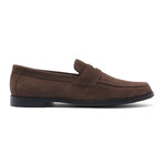 Sherman Suede Penny Loafer // Honey Brown (US: 8.5)