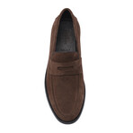 Sherman Suede Penny Loafer // Honey Brown (US: 8.5)