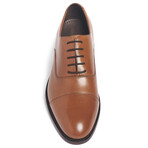 Clinton Cap-Toe Leather Oxford // Tan (US: 8)