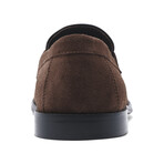 Sherman Suede Penny Loafer // Honey Brown (US: 8.5)