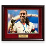 Alex Morgan // USA // Autographed Photograph + Framed // Trophy