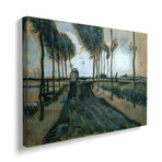 Landscape with woman and child, 1883 by Vincent van Gogh (18"H x 26"W x 1.5"D)