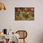 The Night Café, 1888 by Vincent van Gogh (18"H x 26"W x 1.5"D)