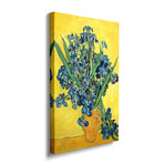 Irises, 1890 by Vincent van Gogh (26"H x 18"W x 1.5"D)