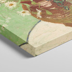 Vase with Daisies and Poppies by Vincent van Gogh (26"H x 18"W x 1.5"D)