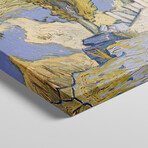 The Poplars at Saint-Remy by Vincent van Gogh (26"H x 18"W x 1.5"D)