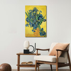 Irises, 1890 by Vincent van Gogh (26"H x 18"W x 1.5"D)