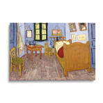 Bedroom In Arles, Third Version, September 1889 (Musee d'Orsay) by Vincent van Gogh (18"H x 26"W x 1.5"D)