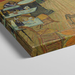 The Night Café, 1888 by Vincent van Gogh (18"H x 26"W x 1.5"D)