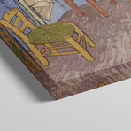 Bedroom In Arles, Third Version, September 1889 (Musee d'Orsay) by Vincent van Gogh (18"H x 26"W x 1.5"D)