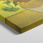 Sunflowers (Repetition Of The Fourth Version), 1889 by Vincent van Gogh (26"H x 18"W x 1.5"D)